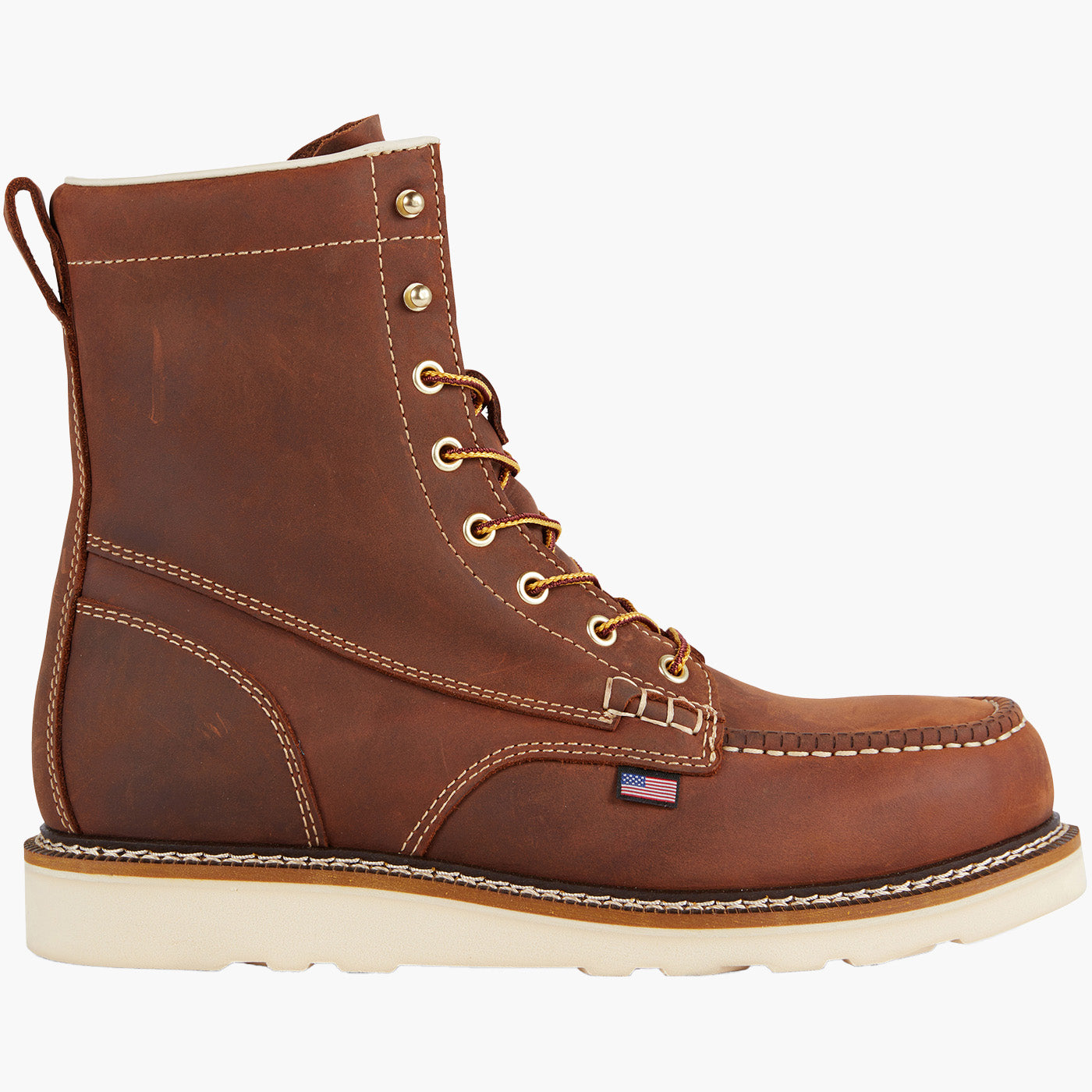 US Boot Bravo Moc Men's 6-inch Composite Toe Electrical Hazard Wedge Work Boot