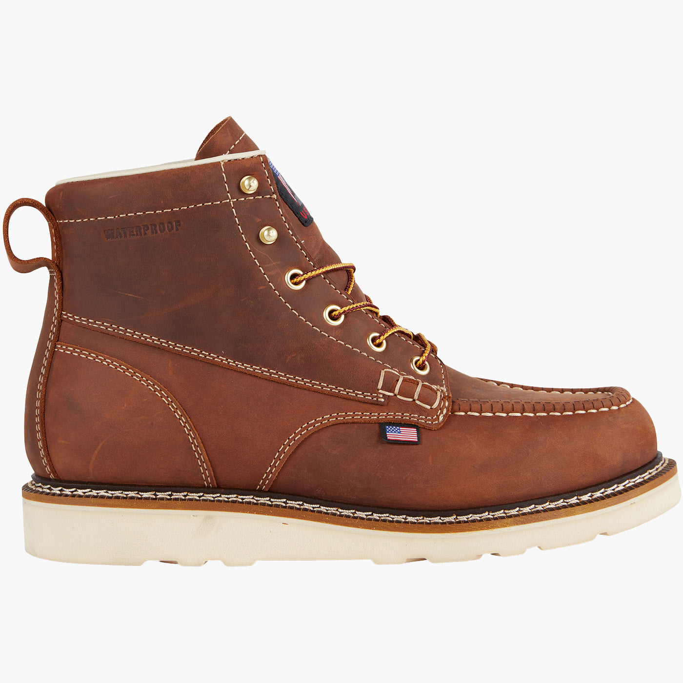 US Boot Bravo Moc Men's 6-inch Composite Toe Electrical Hazard Wedge Work Boot