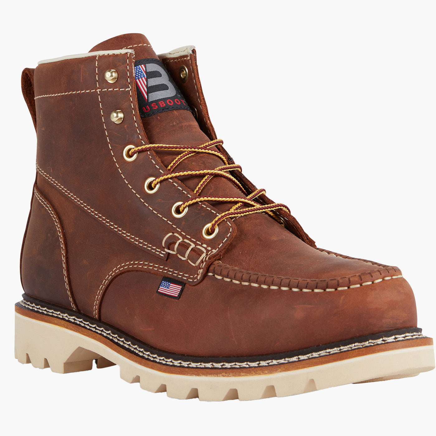 US Boot Alpha Moc Men's 6-inch Composite Toe Electrical Hazard Work Boot