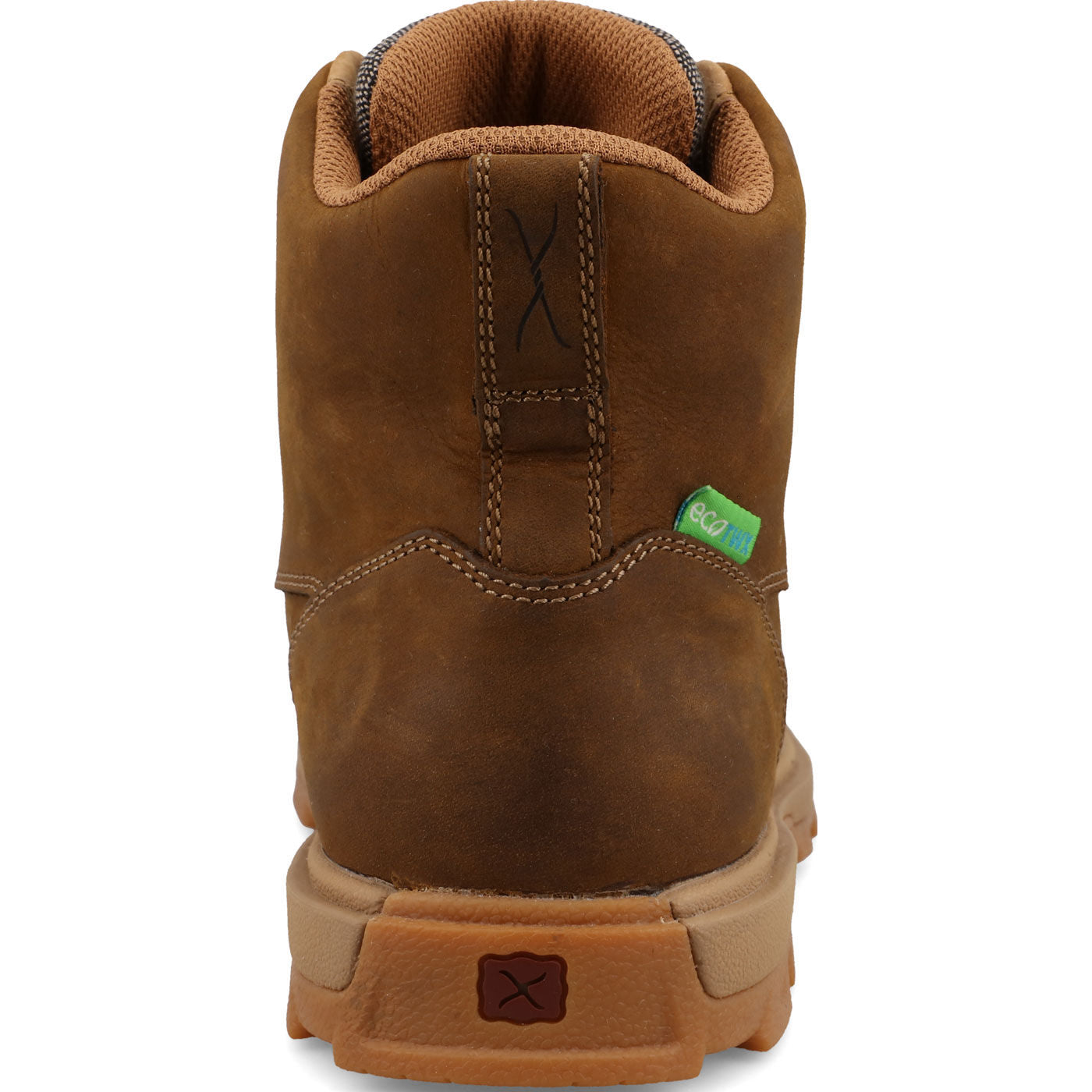 Twisted X Work Women's 6-inch Nano Toe Electrical Hazard Leather Work Boot - back