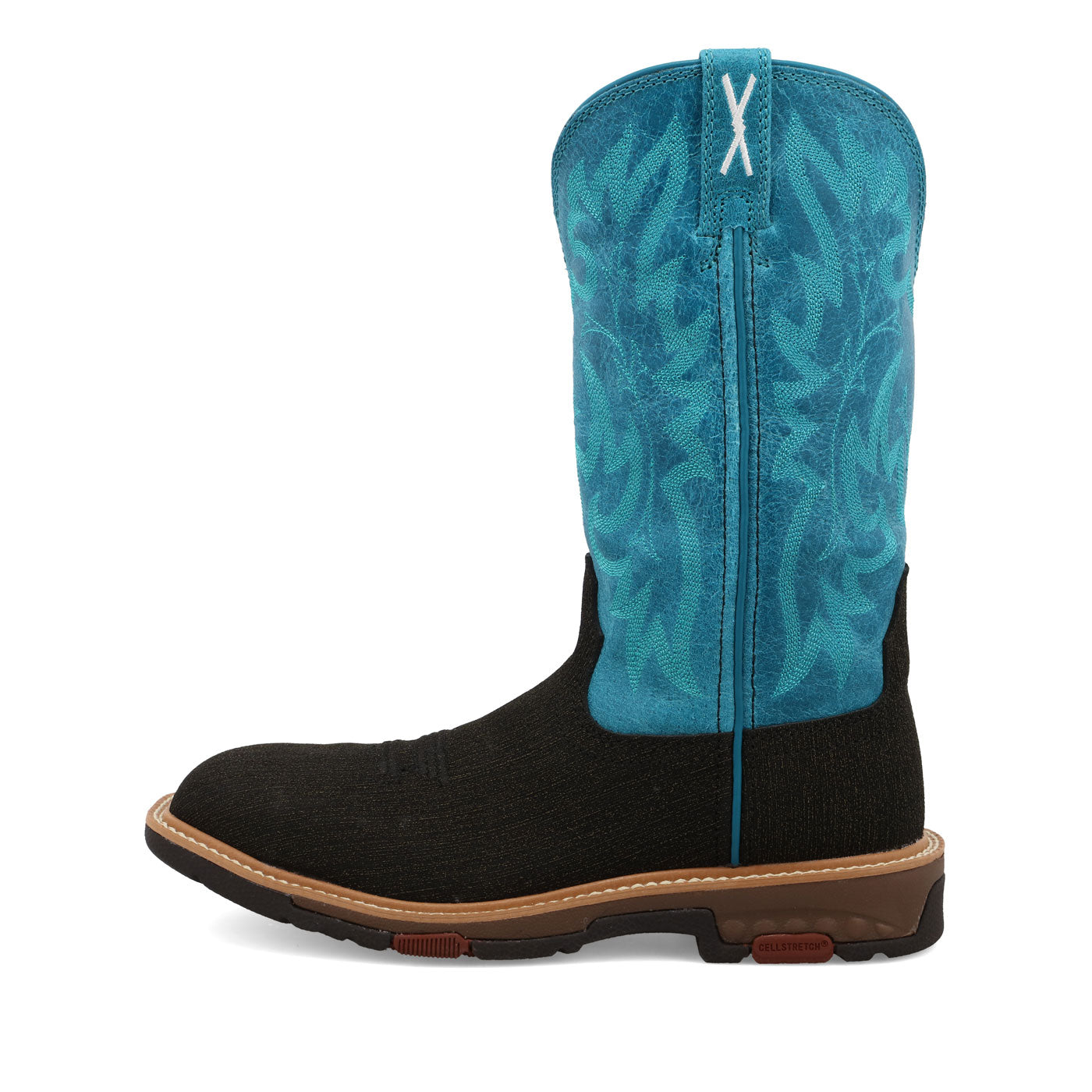 Twisted X Women's 11-Inch Alloy Toe Electrical Hazard Western Work Boot - profile