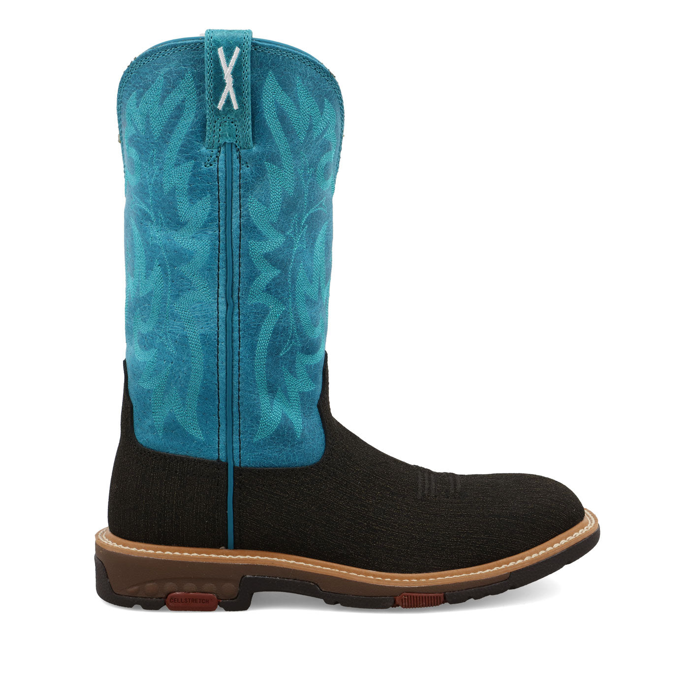 Twisted X Women's 11-Inch Alloy Toe Electrical Hazard Western Work Boot - profile