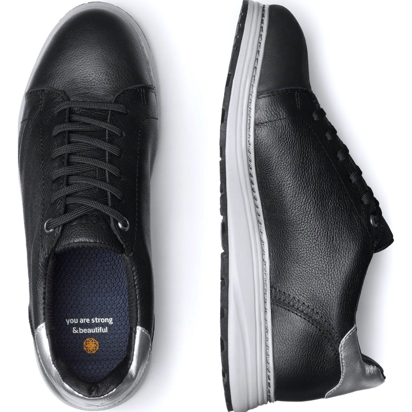 Xena Rogue Women's Steel Toe Leather Work Oxford - birdseye