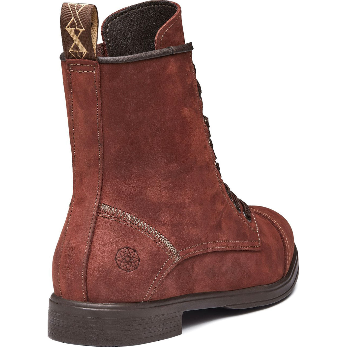 Xena Spice Women's 6-inch Steel Toe Zipper Work Boot - back