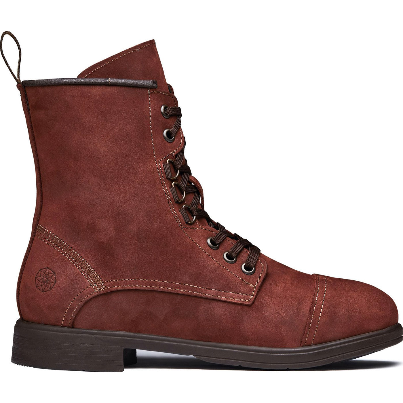 Xena Spice Women's 6-inch Steel Toe Zipper Work Boot - profile