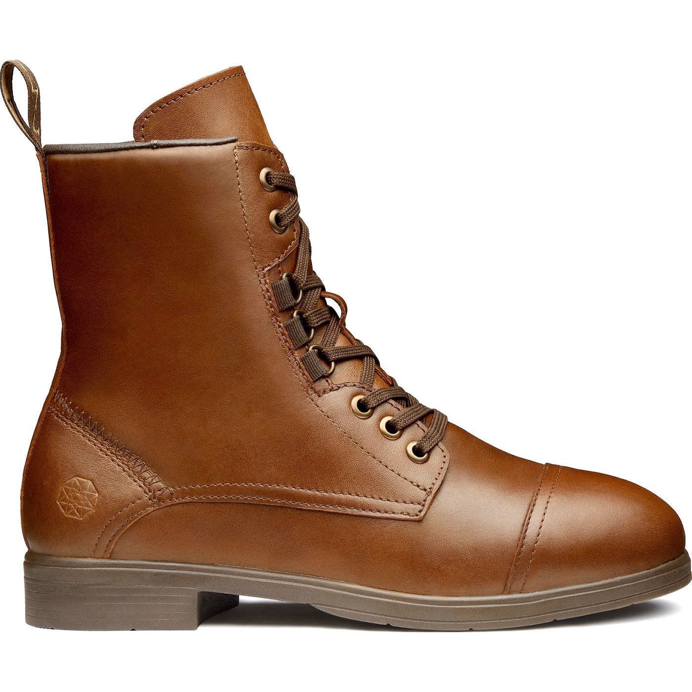 Xena Spice Women's 6-inch Steel Toe Zipper Work Boot - profile