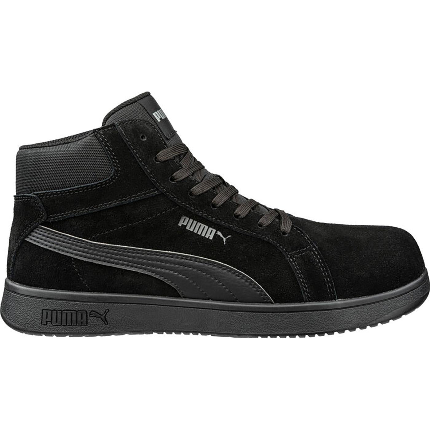 Puma Safety Iconic Suede Mid Women's Fiberglass Toe Electrical Hazard Athletic Work Shoe