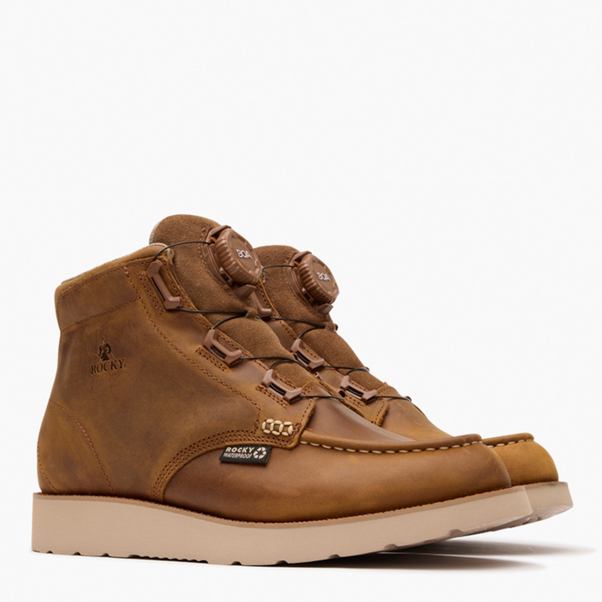 Rocky MonoCrepe Wedge Composite Toe BOA Work Boot